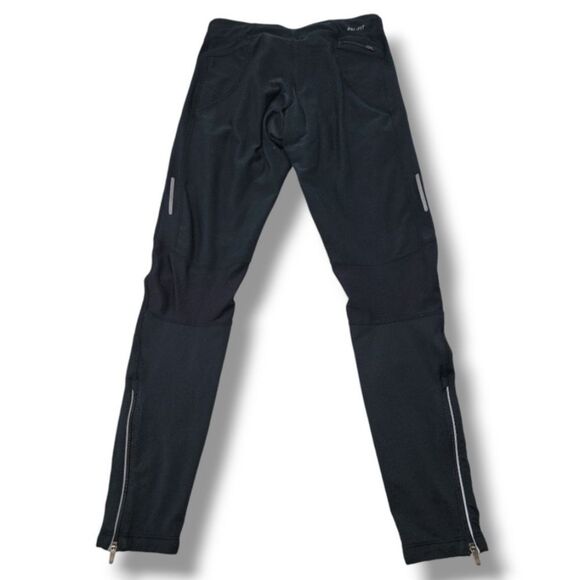 Nike Pants Size XS W25"xL28" Nike Dri-Fit Running Pants Leggings Athletic Black - Picture 3 of 8